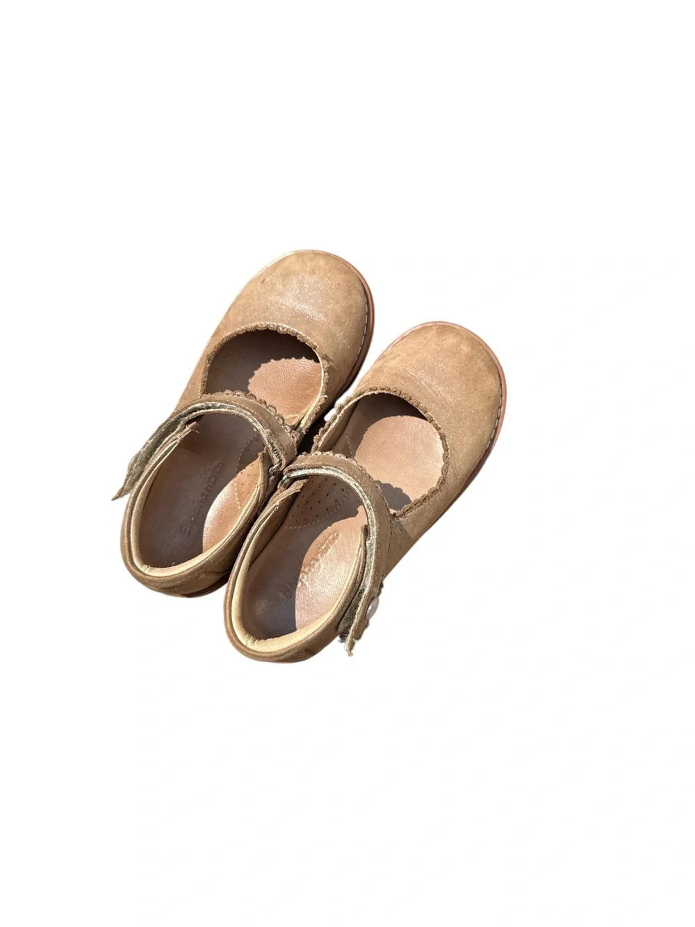 Mary Jane Metallic Champagne – Elephantito size 29